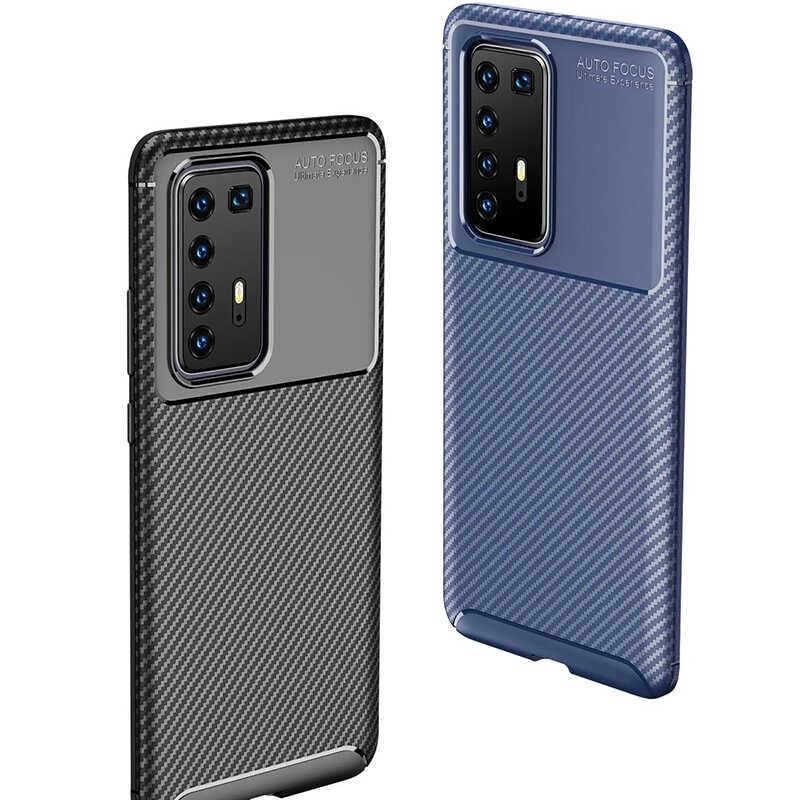Huawei P40 Pro Kılıf Zore Negro Silikon Kapak