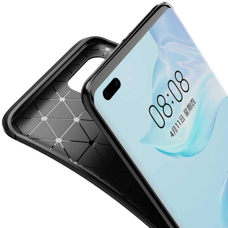 Huawei P40 Pro Kılıf Zore Negro Silikon Kapak