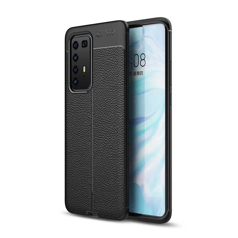 Huawei P40 Pro Kılıf Zore Niss Silikon Kapak