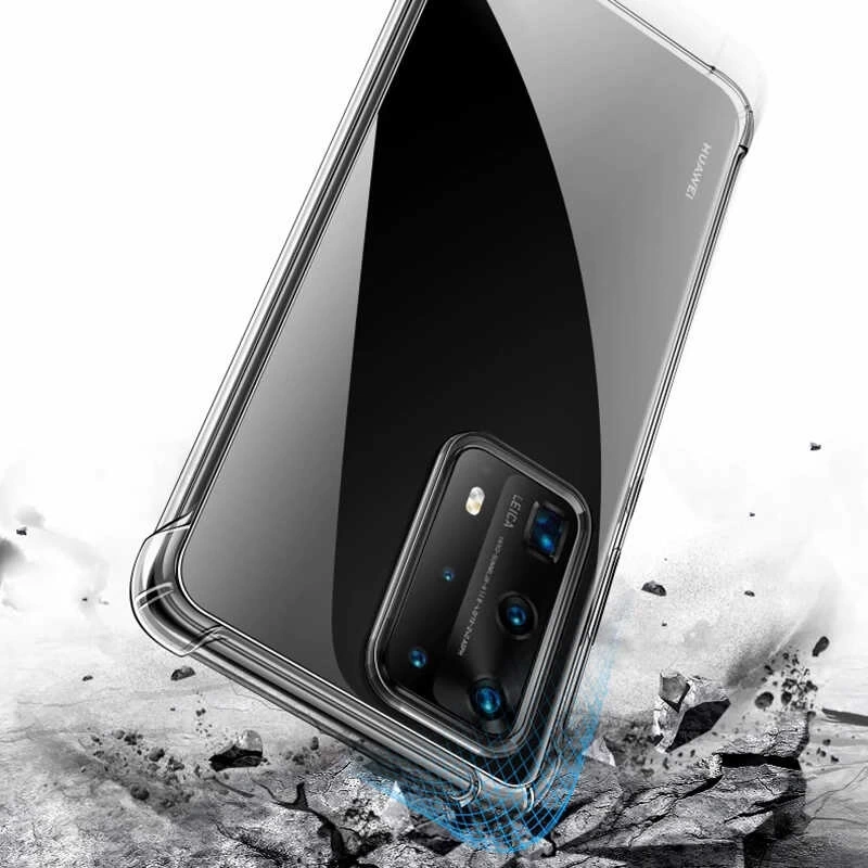 Huawei P40 Pro Kılıf Zore Nitro Anti Shock Silikon