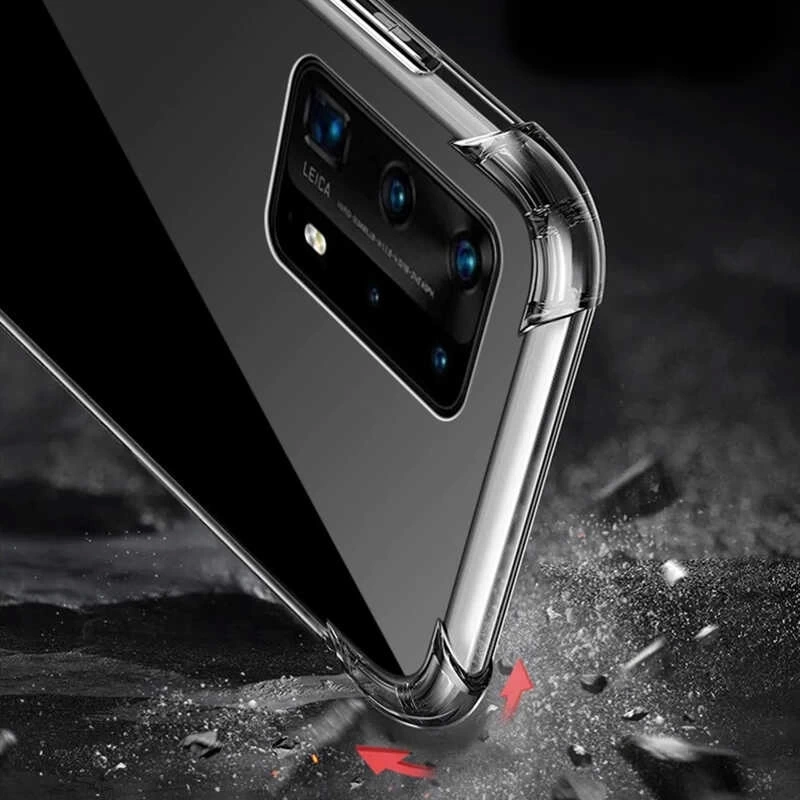 Huawei P40 Pro Kılıf Zore Nitro Anti Shock Silikon