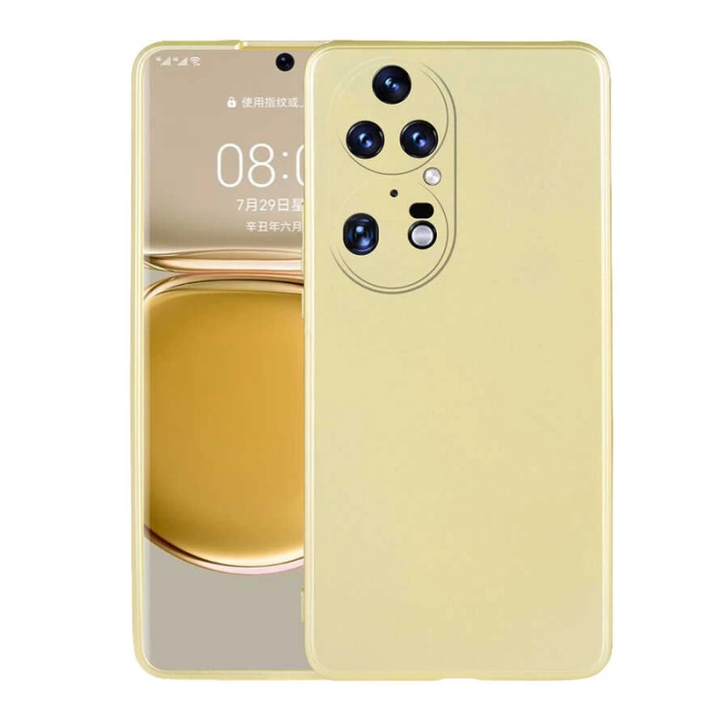 Huawei P50 Pro Kılıf Zore Premier Silikon Kapak