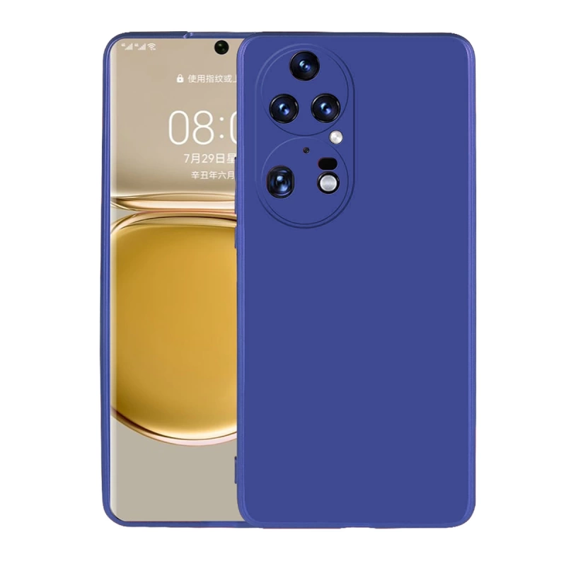 Huawei P50 Pro Kılıf Zore Premier Silikon Kapak