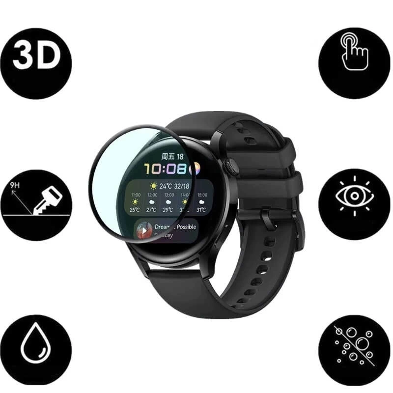 Huawei Watch GT 3 42mm Zore PMMA Pet Saat Ekran Koruyucu