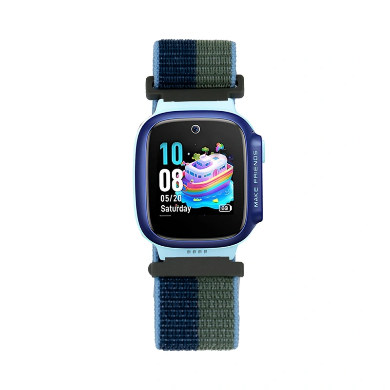 Huawei Watch GT 5 Pro 42mm Zore KRD-03 Çocuklara Özel Hasır Kordon