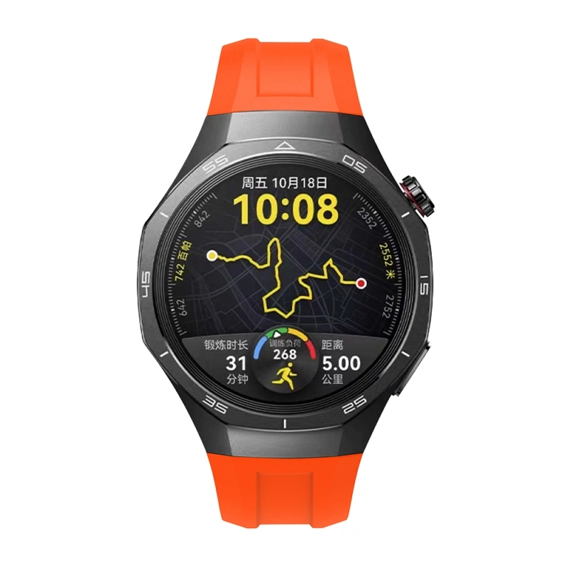 Huawei Watch GT 5 Pro 46mm Zore KRD-130 Silikon Kordon Strap Kayış