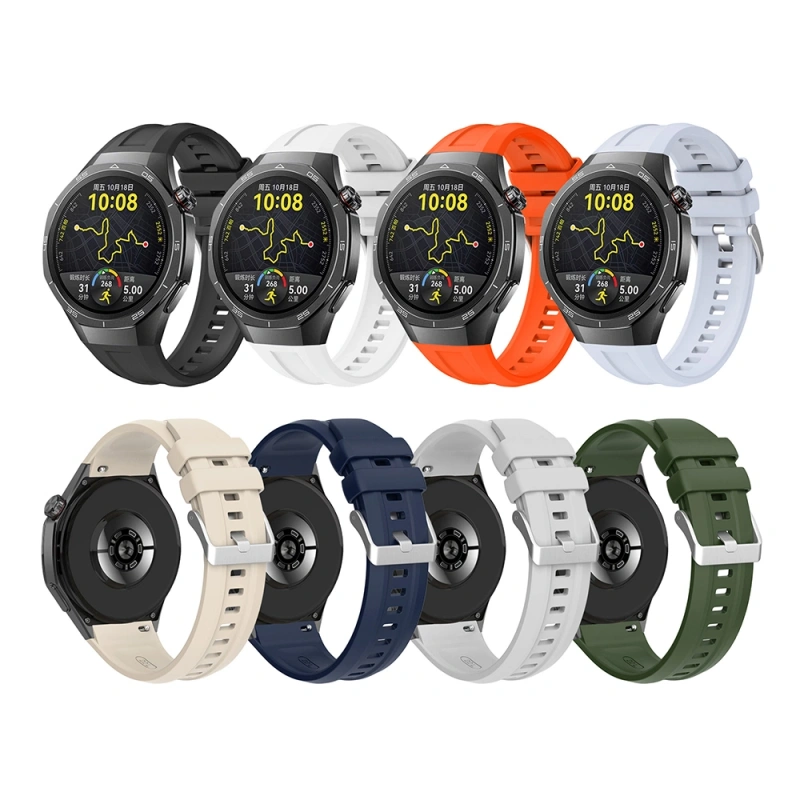 Huawei Watch GT 5 Pro 46mm Zore KRD-130 Silikon Kordon Strap Kayış
