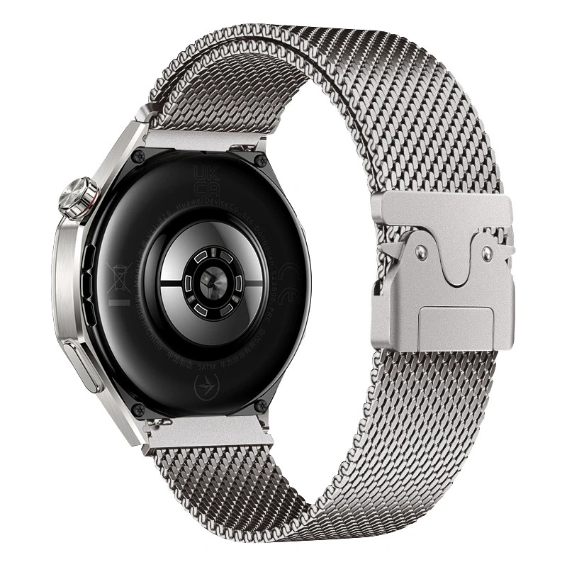 Huawei Watch GT2 46mm Zore KRD-25 Metal Hasır Kordon
