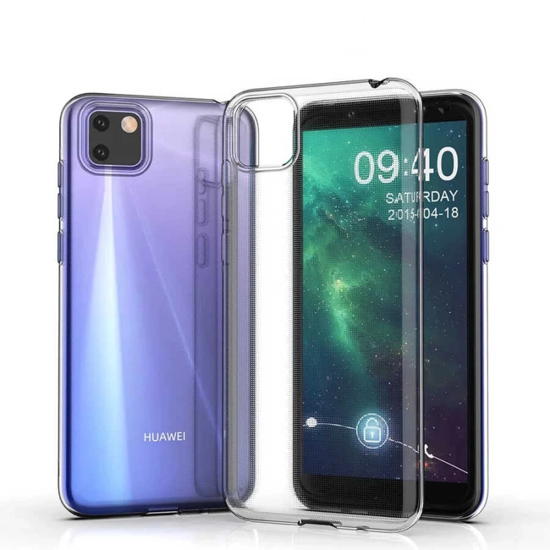 Huawei Y5P Kılıf Zore Süper Silikon Kapak