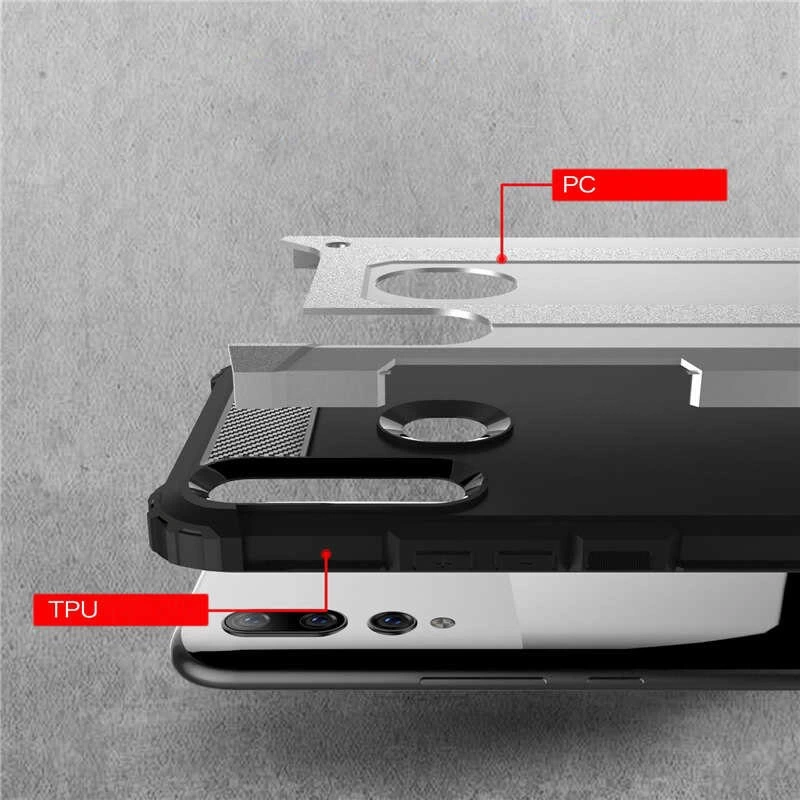 Huawei Y9 Prime 2019 Kılıf Zore Crash Silikon Kapak