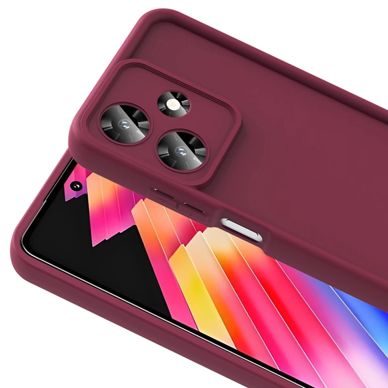 İnfinix Hot 30 Kılıf Kamera Korumalı Zore Ananas Kapak