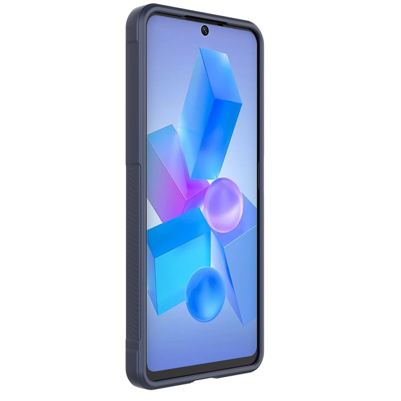 İnfinix Hot 40 Kılıf Esnek TPU Oyuklu Arka Yüzey Tasarımlı Zore Etnik Silikon Kapak