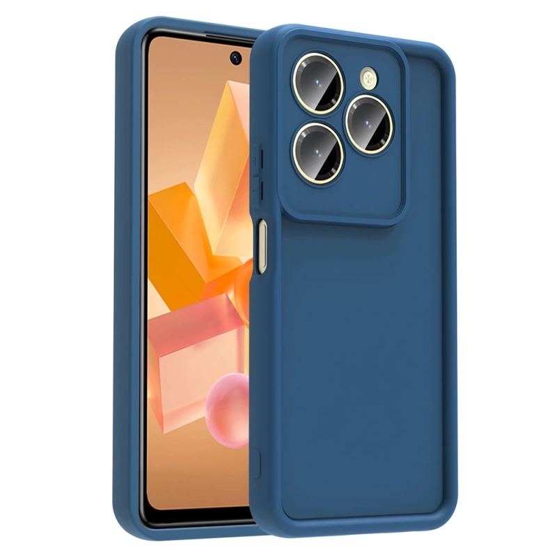 İnfinix Hot 40 Kılıf Kamera Korumalı Zore Ananas Kapak