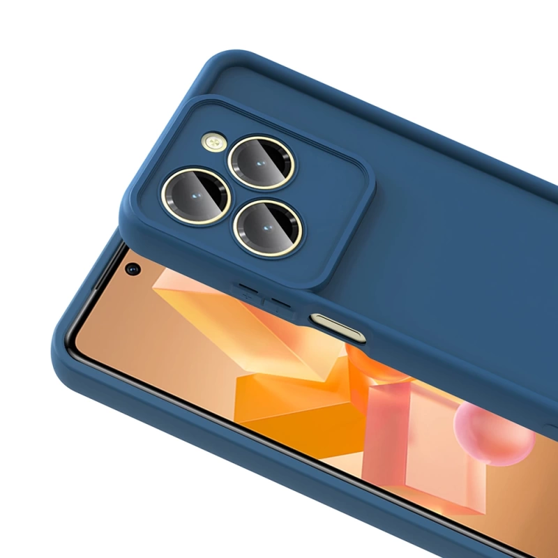 İnfinix Hot 40 Kılıf Kamera Korumalı Zore Ananas Kapak