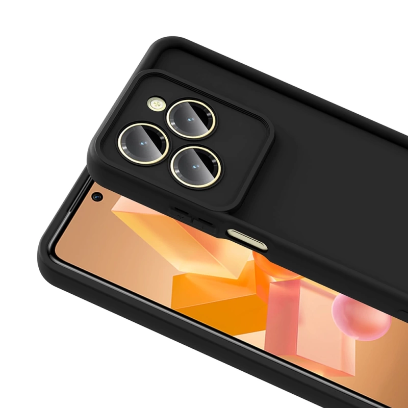 İnfinix Hot 40 Kılıf Kamera Korumalı Zore Ananas Kapak