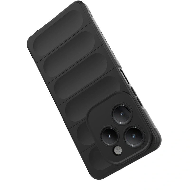 İnfinix Hot 40 Pro Kılıf Esnek TPU Oyuklu Arka Yüzey Tasarımlı Zore Etnik Silikon Kapak