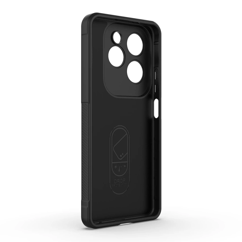 İnfinix Hot 40 Pro Kılıf Esnek TPU Oyuklu Arka Yüzey Tasarımlı Zore Etnik Silikon Kapak