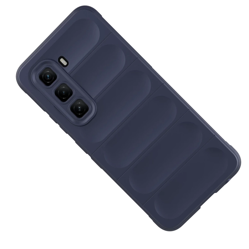 İnfinix Hot 50 4G Kılıf Esnek TPU Oyuklu Arka Yüzey Tasarımlı Zore Etnik Silikon Kapak