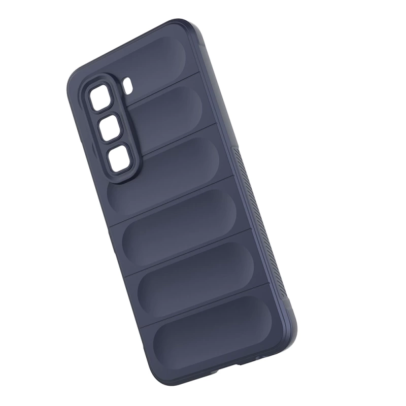 İnfinix Hot 50 4G Kılıf Esnek TPU Oyuklu Arka Yüzey Tasarımlı Zore Etnik Silikon Kapak