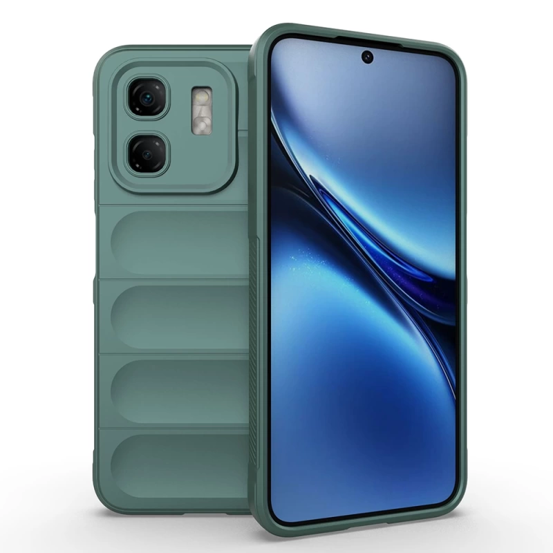 İnfinix Hot 50i 4G Kılıf Esnek TPU Oyuklu Arka Yüzey Tasarımlı Zore Etnik Silikon Kapak