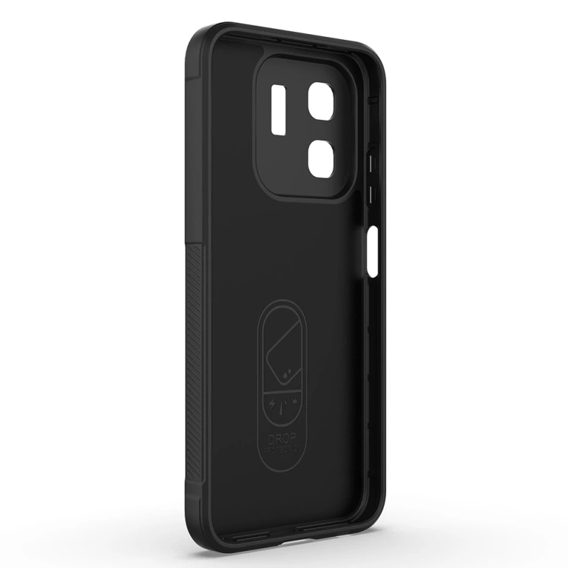 İnfinix Hot 50i 4G Kılıf Esnek TPU Oyuklu Arka Yüzey Tasarımlı Zore Etnik Silikon Kapak
