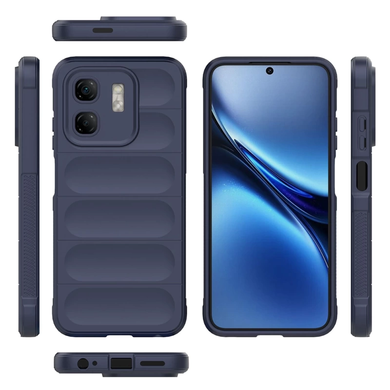 İnfinix Hot 50i 4G Kılıf Esnek TPU Oyuklu Arka Yüzey Tasarımlı Zore Etnik Silikon Kapak