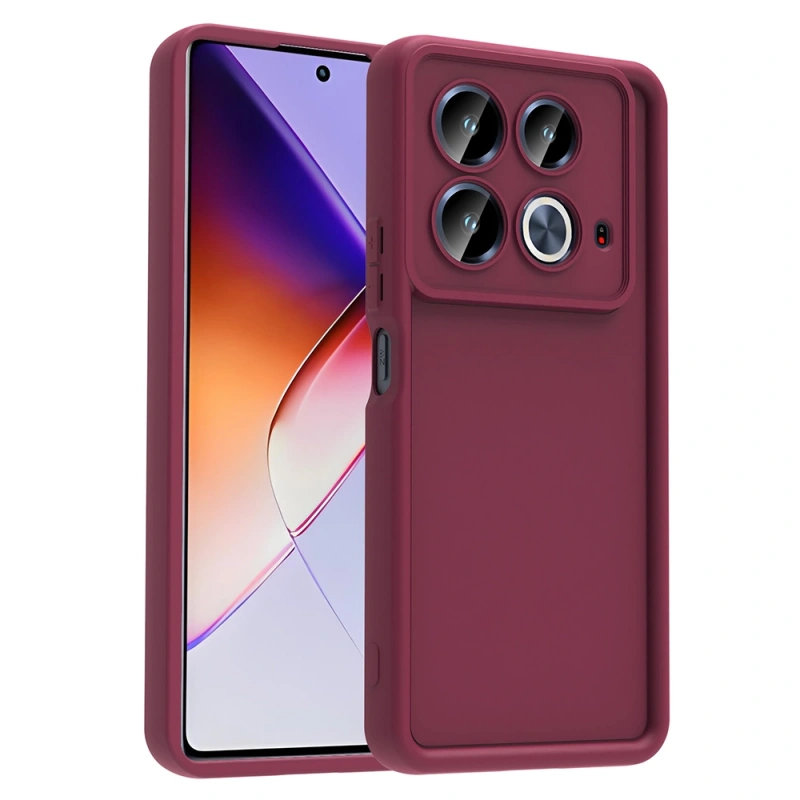 İnfinix Note 40 4G Kılıf Kamera Korumalı Zore Ananas Kapak
