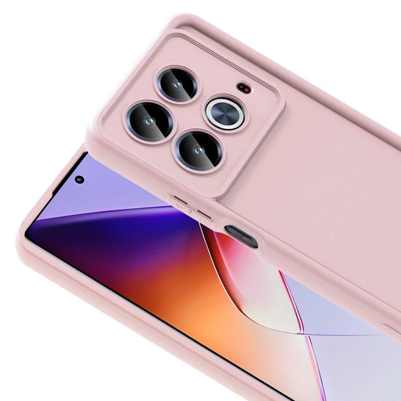 İnfinix Note 40 4G Kılıf Kamera Korumalı Zore Ananas Kapak