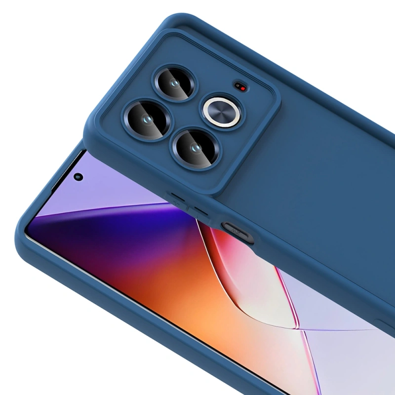 İnfinix Note 40 4G Kılıf Kamera Korumalı Zore Ananas Kapak