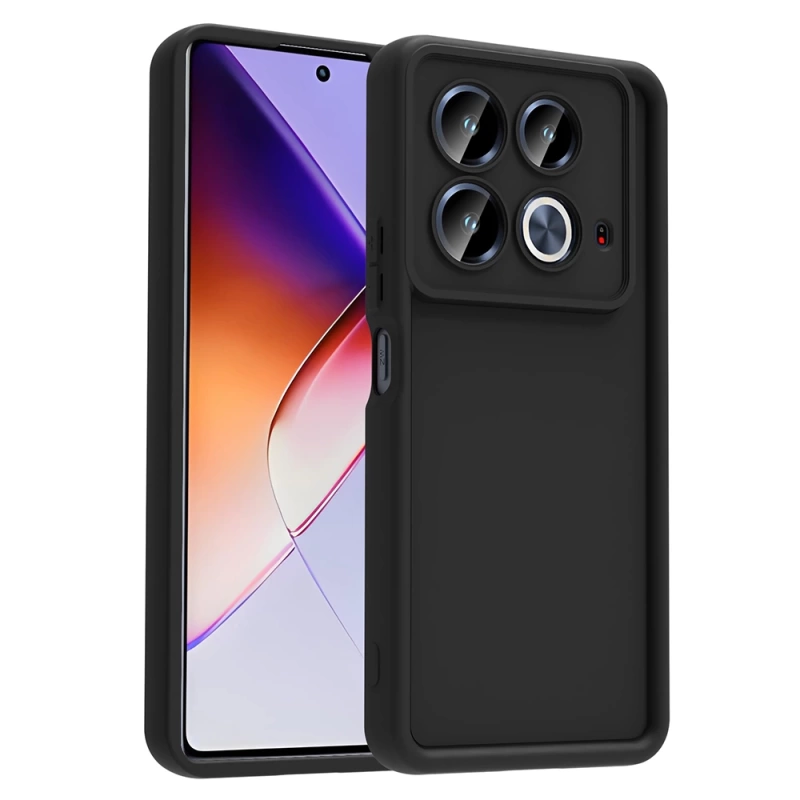 İnfinix Note 40 Pro Kılıf Kamera Korumalı Zore Ananas Kapak