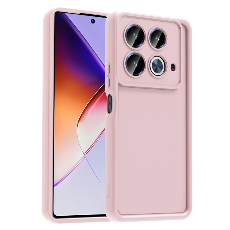 İnfinix Note 40 Pro Kılıf Kamera Korumalı Zore Ananas Kapak