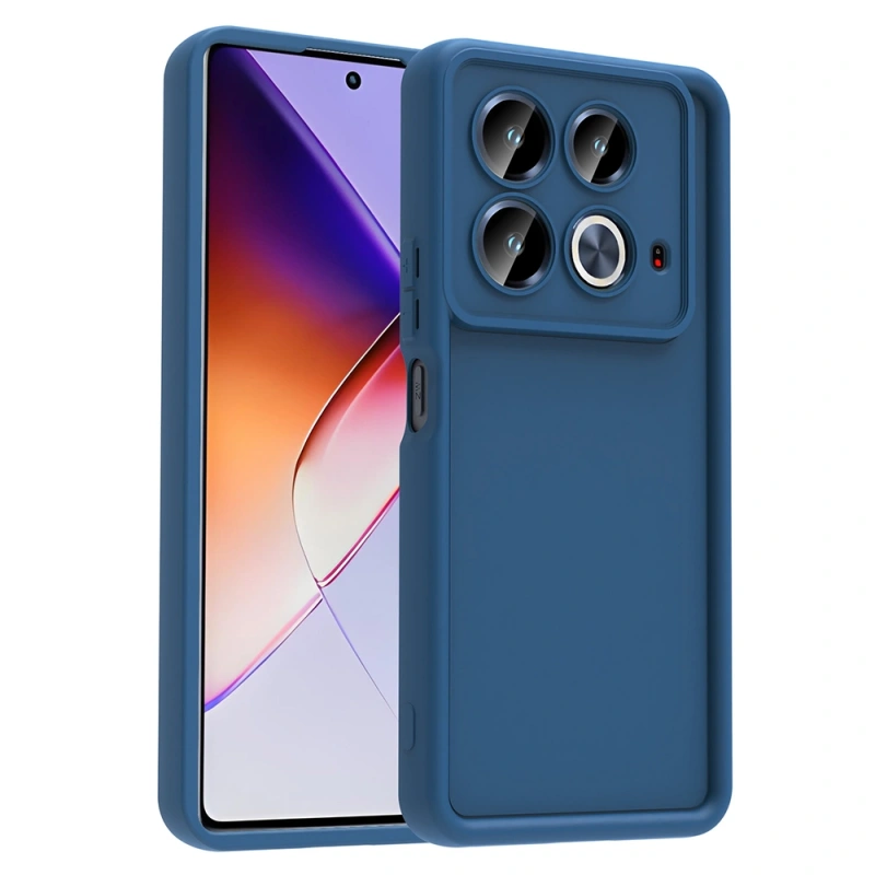 İnfinix Note 40 Pro Kılıf Kamera Korumalı Zore Ananas Kapak