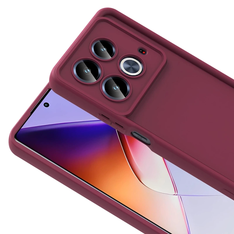 İnfinix Note 40 Pro Kılıf Kamera Korumalı Zore Ananas Kapak