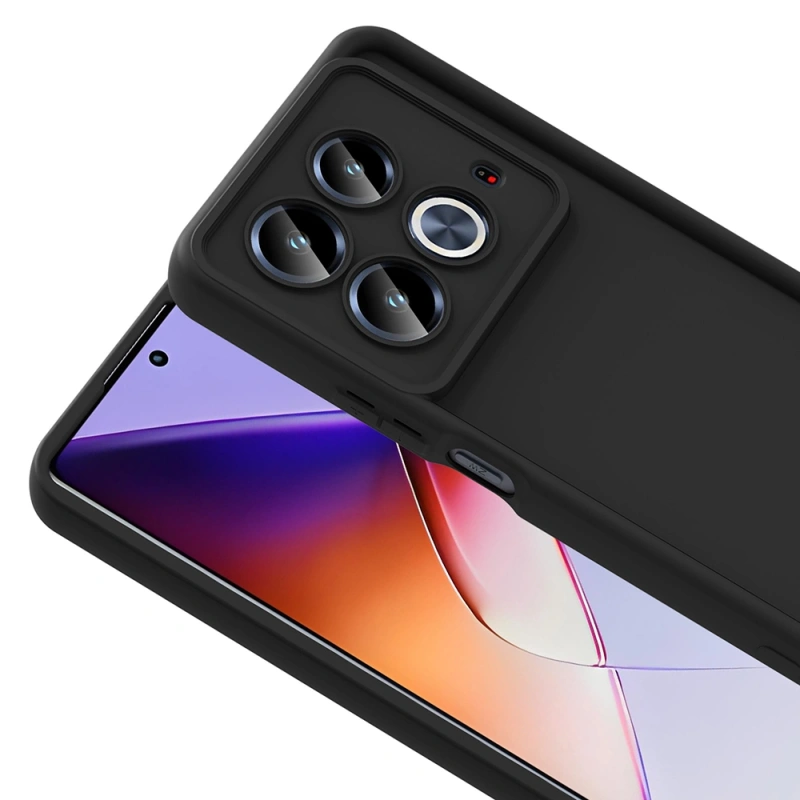 İnfinix Note 40 Pro Kılıf Kamera Korumalı Zore Ananas Kapak