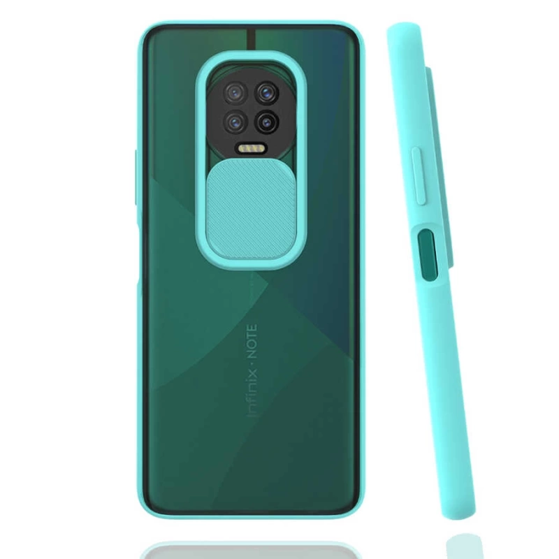 İnfinix Note 7 Kılıf Zore Lensi Kapak