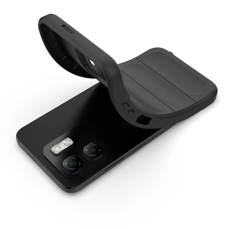 İnfinix Smart 9 Kılıf Esnek TPU Oyuklu Arka Yüzey Tasarımlı Zore Etnik Silikon Kapak