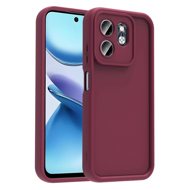 İnfinix Smart 9 Kılıf Kamera Korumalı Zore Ananas Kapak