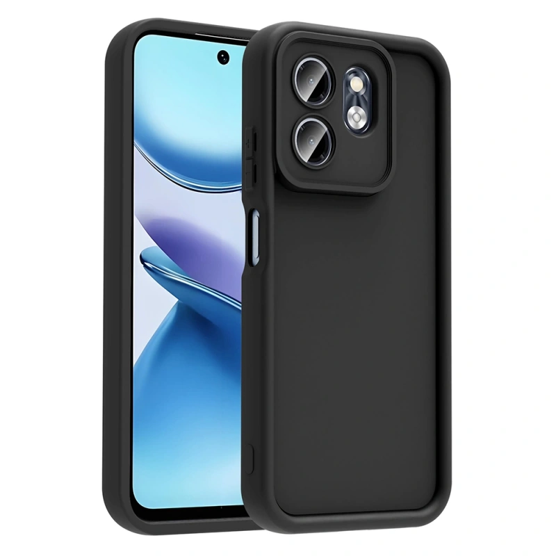 İnfinix Smart 9 Kılıf Kamera Korumalı Zore Ananas Kapak