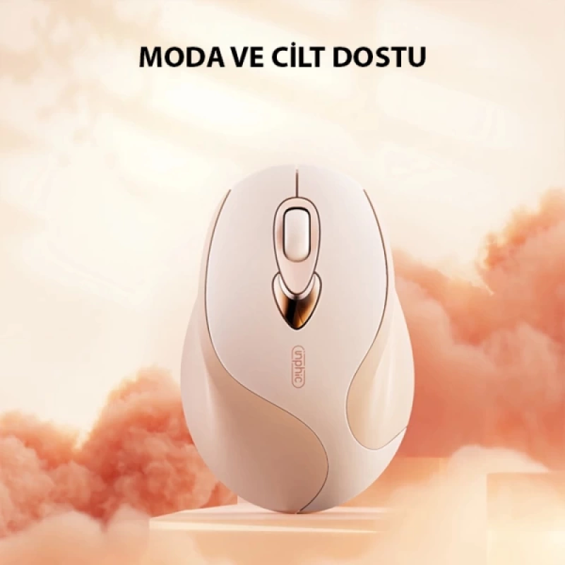 İNPHİC M8 Kablosuz Fare, Şarj Edilebilir Sessiz Kullanım 2.4G USB Mouse