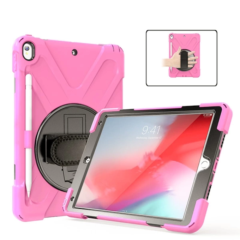 İPad Pro 10.5 Air10.5 2019 Kalem Yerli Standlı Zırh Kılıf Shockproof case