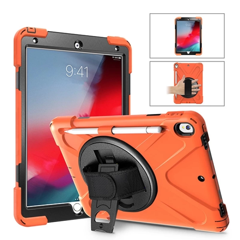 İPad Pro 10.5 Air10.5 2019 Kalem Yerli Standlı Zırh Kılıf Shockproof case