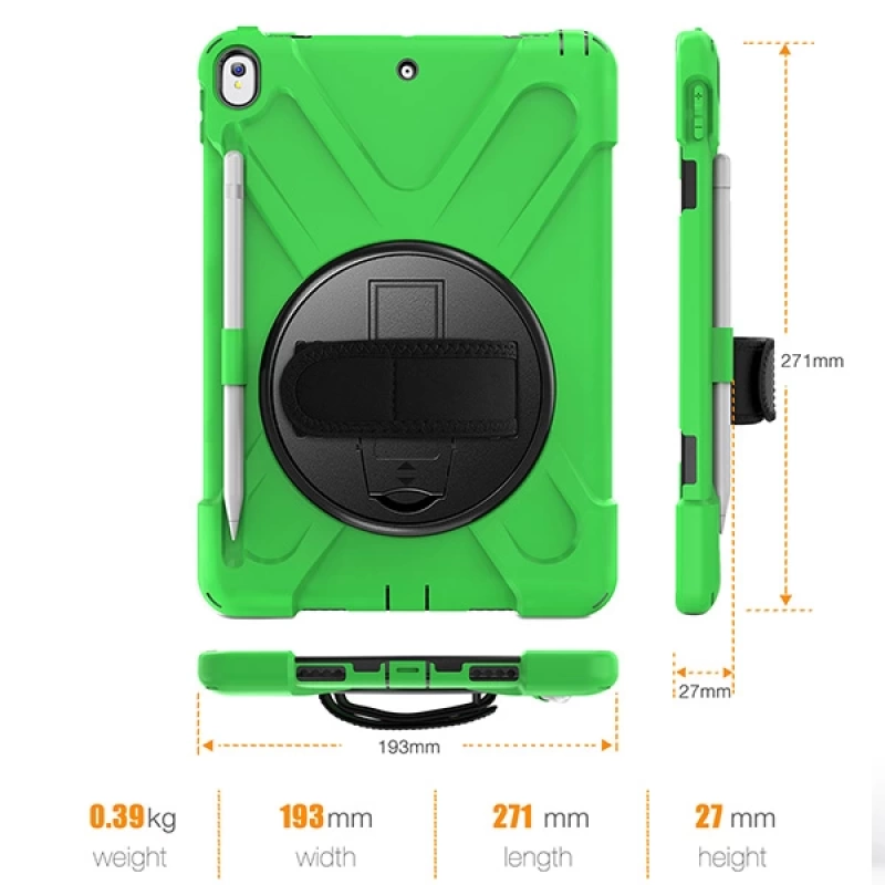 İPad Pro 10.5 Air10.5 2019 Kalem Yerli Standlı Zırh Kılıf Shockproof case