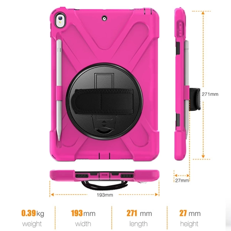 İPad Pro 10.5 Air10.5 2019 Kalem Yerli Standlı Zırh Kılıf Shockproof case