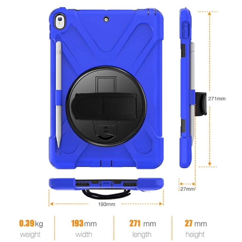 İPad Pro 10.5 Air10.5 2019 Kalem Yerli Standlı Zırh Kılıf Shockproof case