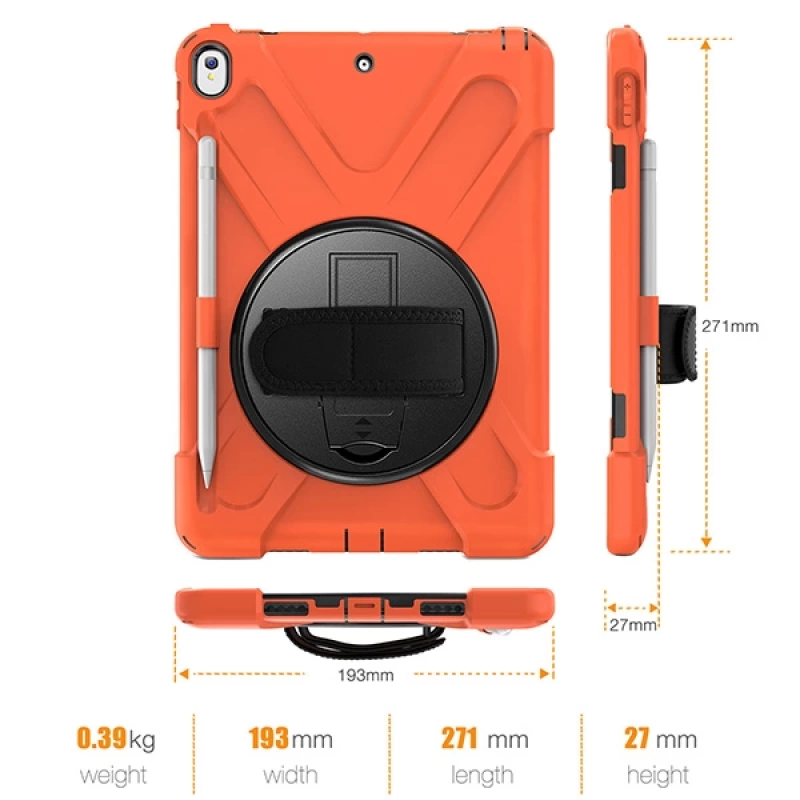 İPad Pro 10.5 Air10.5 2019 Kalem Yerli Standlı Zırh Kılıf Shockproof case