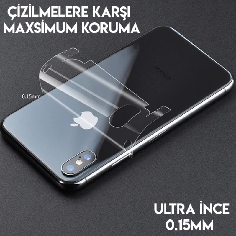 İPhone 11 Pro 5.8 İnch 2019 Hidrojel Hayalet Arka Tam Kaplama Film