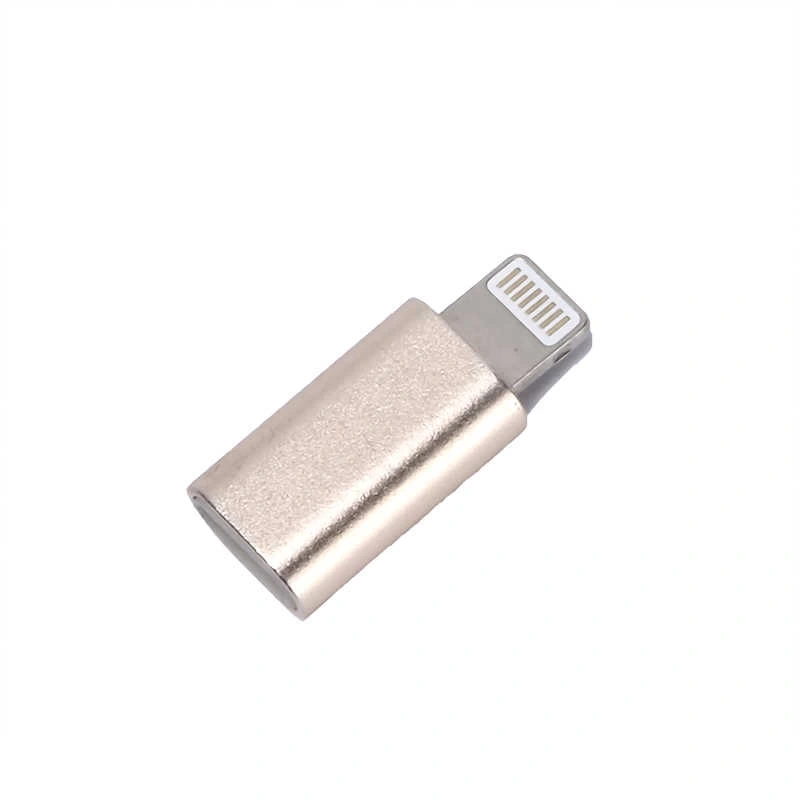 iPhone 7-8 İçin Zore Metal 01 5li Lightning Dönüştürücü Set