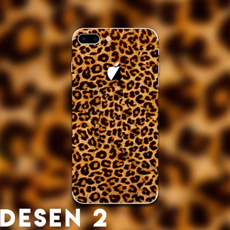 İPhone 8 Plus Tayvan Kalite Creativ Desenli Telefon Kaplaması Sticker