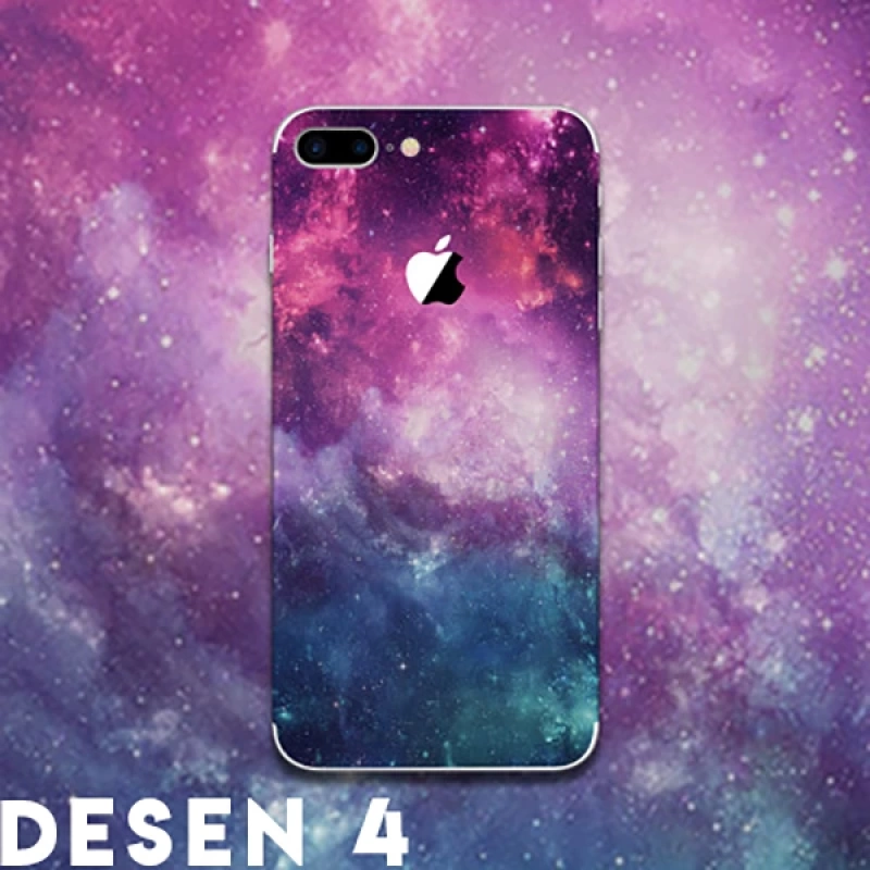 İPhone 8 Plus Tayvan Kalite Creativ Desenli Telefon Kaplaması Sticker