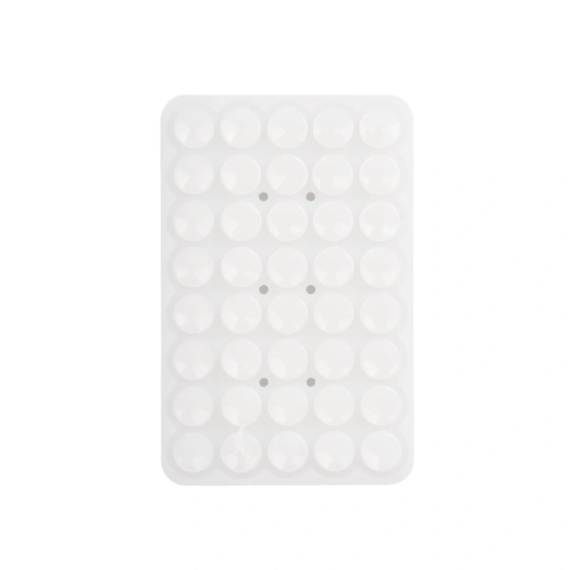 Kare Öpücüklü 02 Fosforlu Silikon Telefon Tutucu